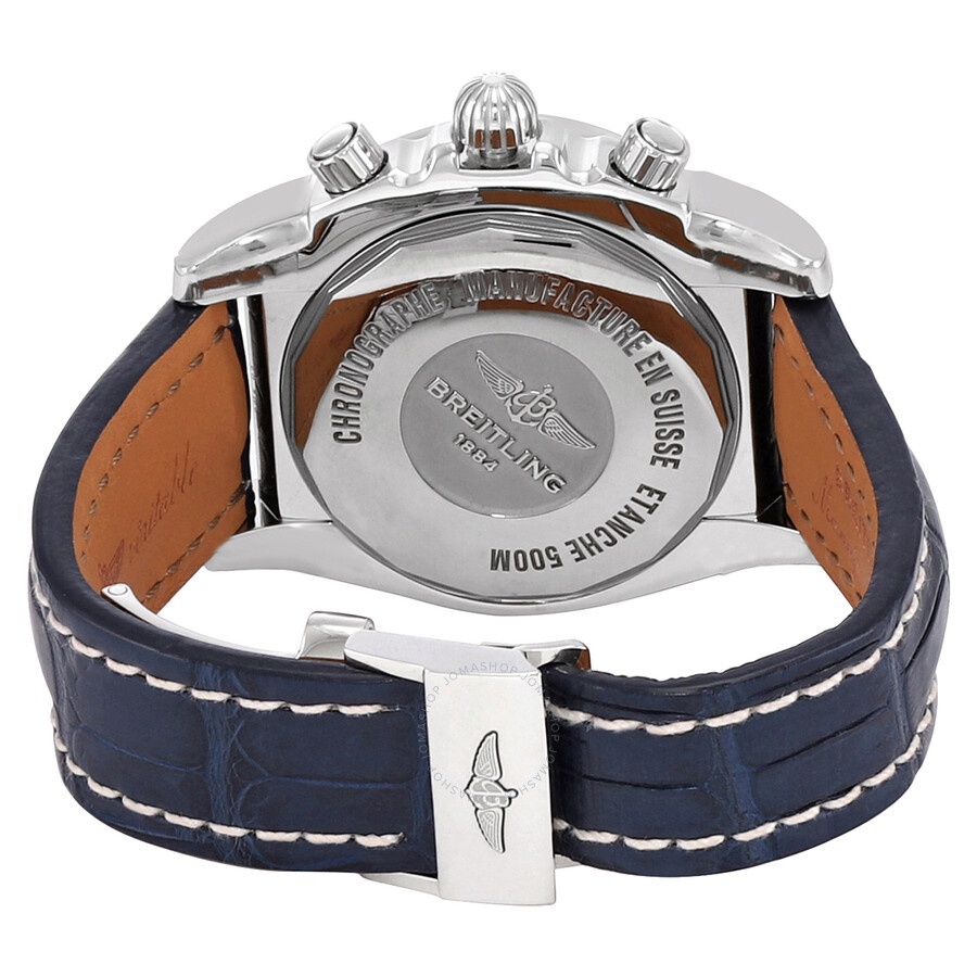 Breitling Chronomat GMT Chronograph Automatic Chronometer Blue Dial Men's Watch AB041012/BA69.761P.A - 3