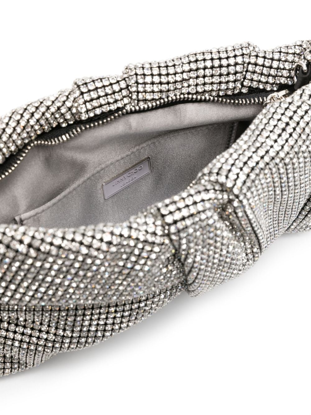 Bonny crystal-embellished clutch - 5