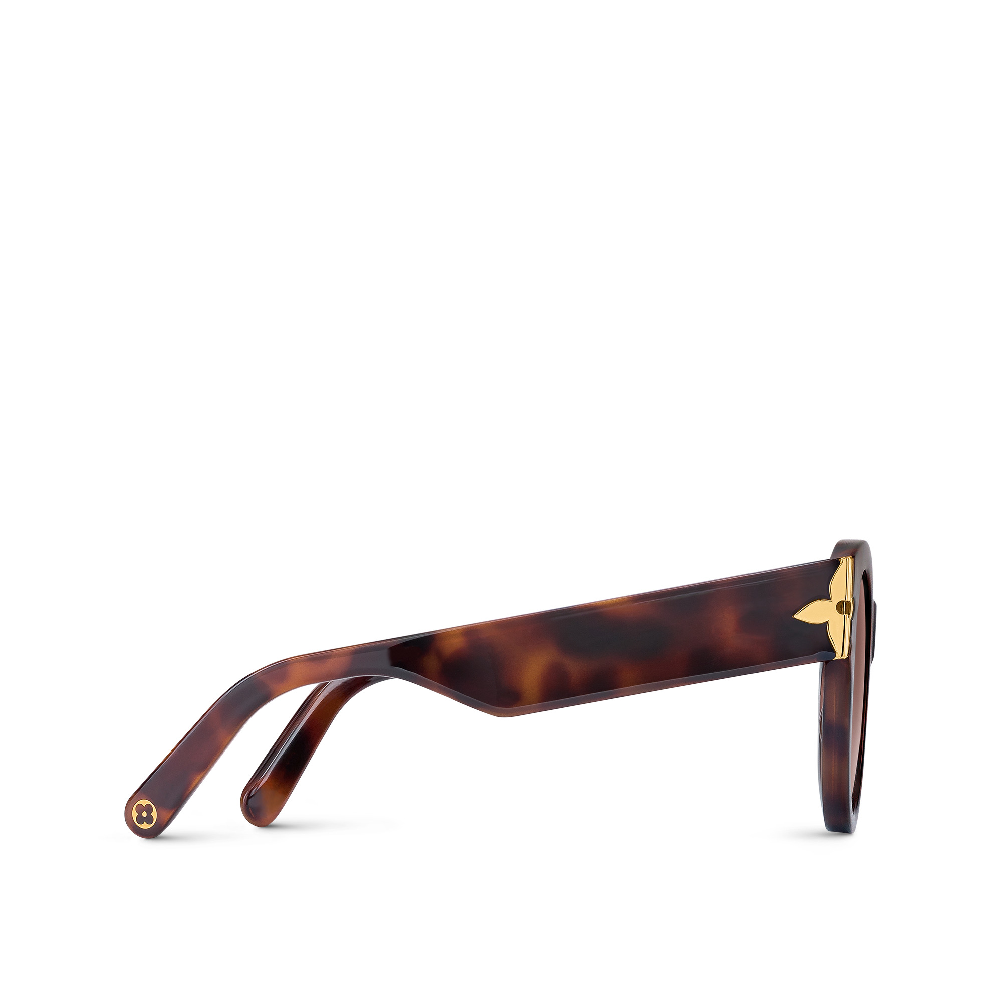 Flower Edge Round Sunglasses - 3