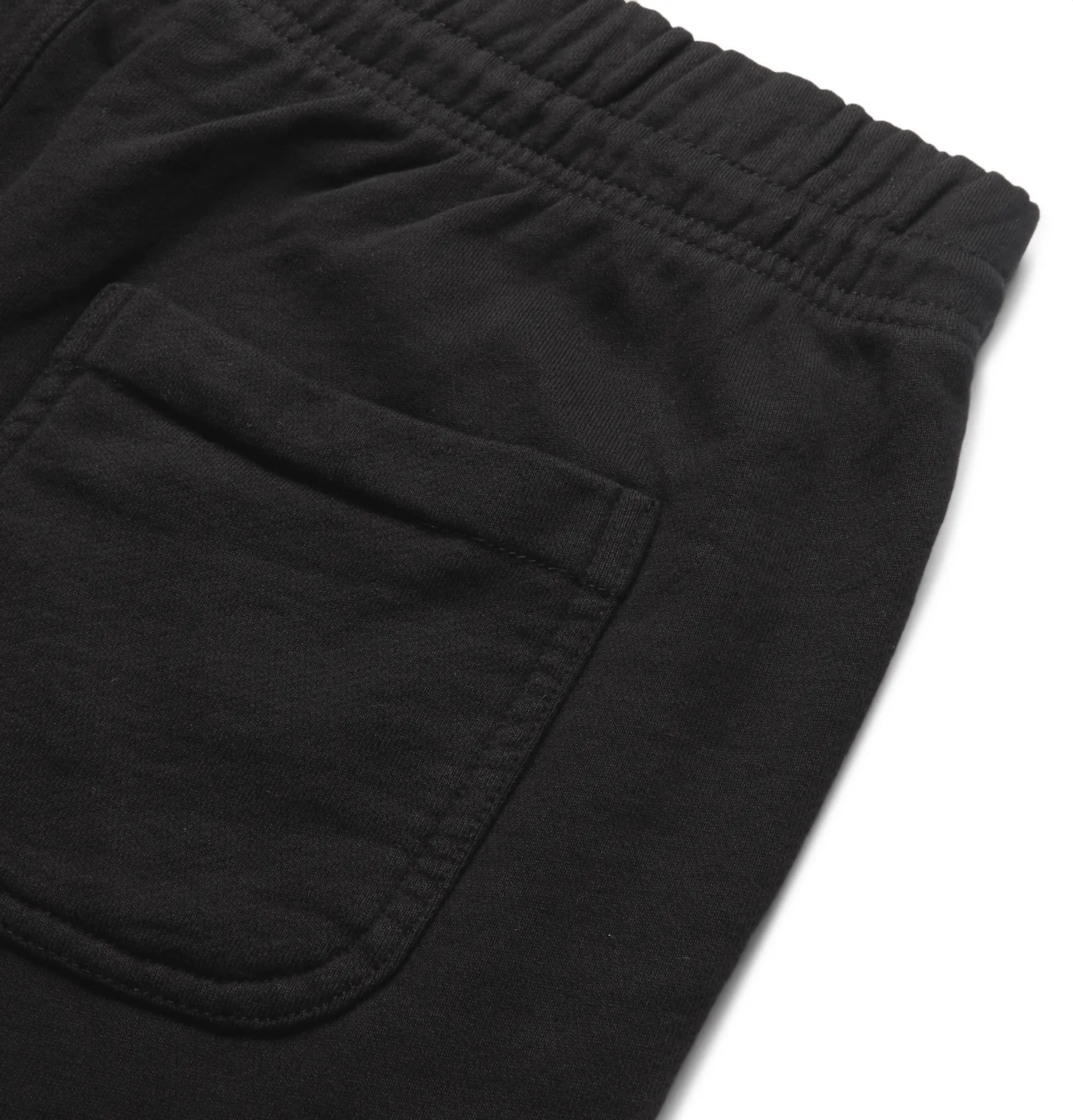 Tapered Logo-Appliquéd Loopback Cotton-Jersey Sweatpants - 10