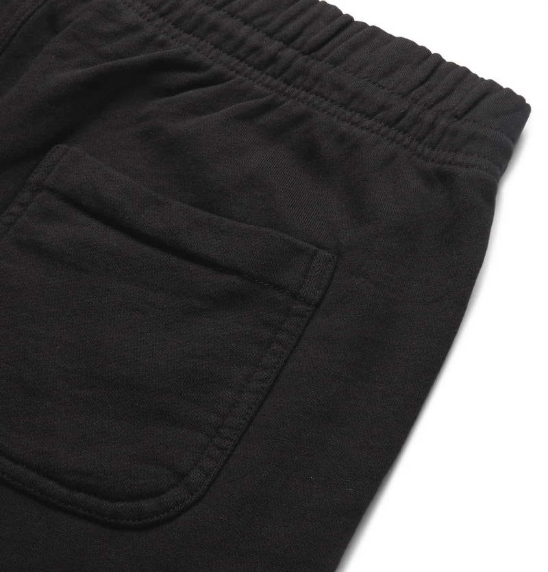 Tapered Logo-Appliquéd Loopback Cotton-Jersey Sweatpants 10