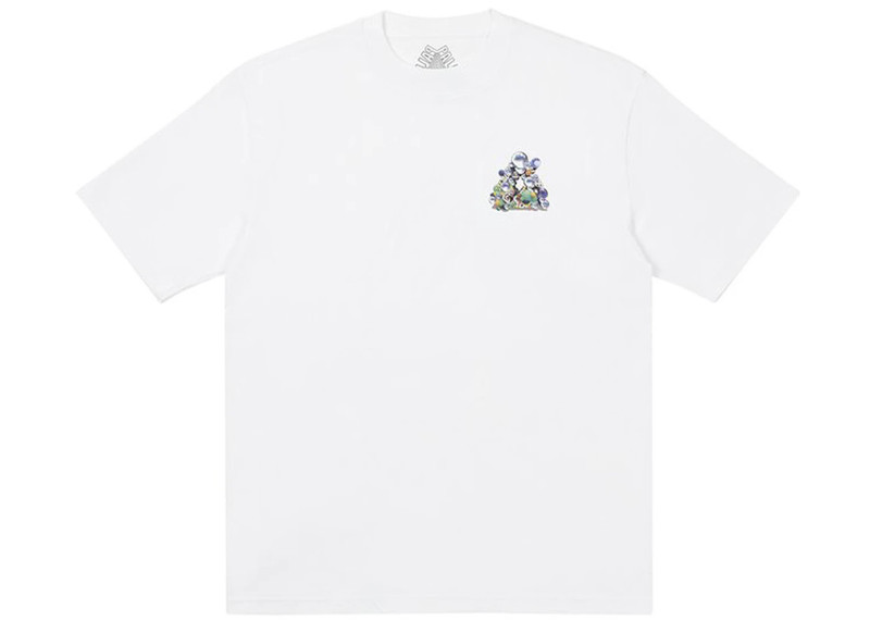PALACE Palace Bubbling T-shirt White outlook