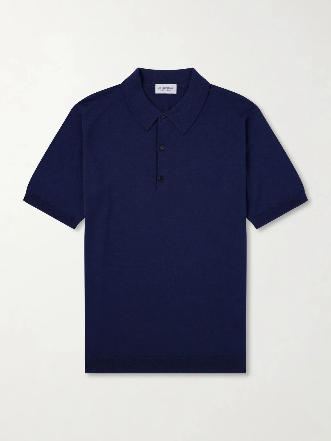 Macloud Knitted Merino Wool Polo Shirt - 1