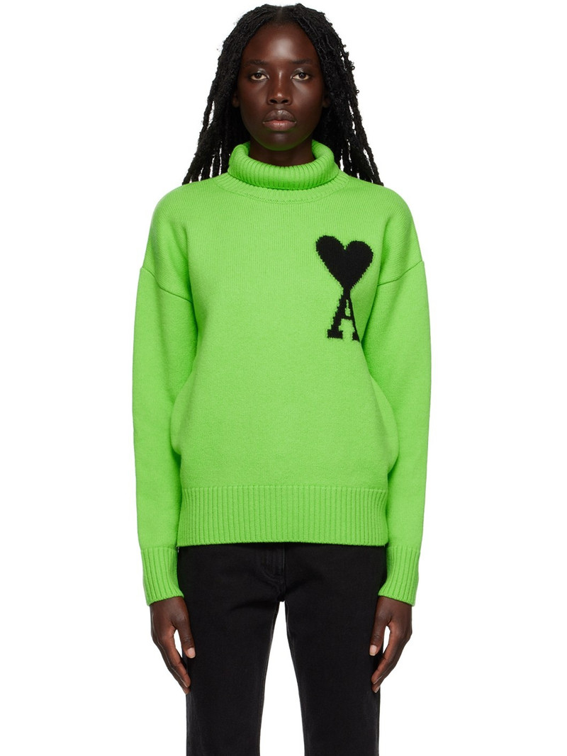 Green Ami de Cœur Turtleneck 1