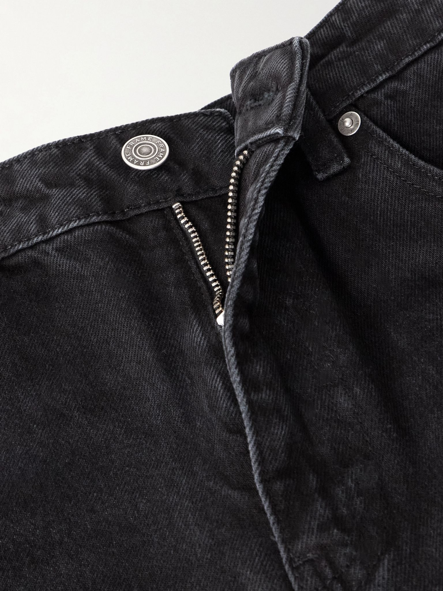 The Streamline high-rise straight-leg jeans Black - 5