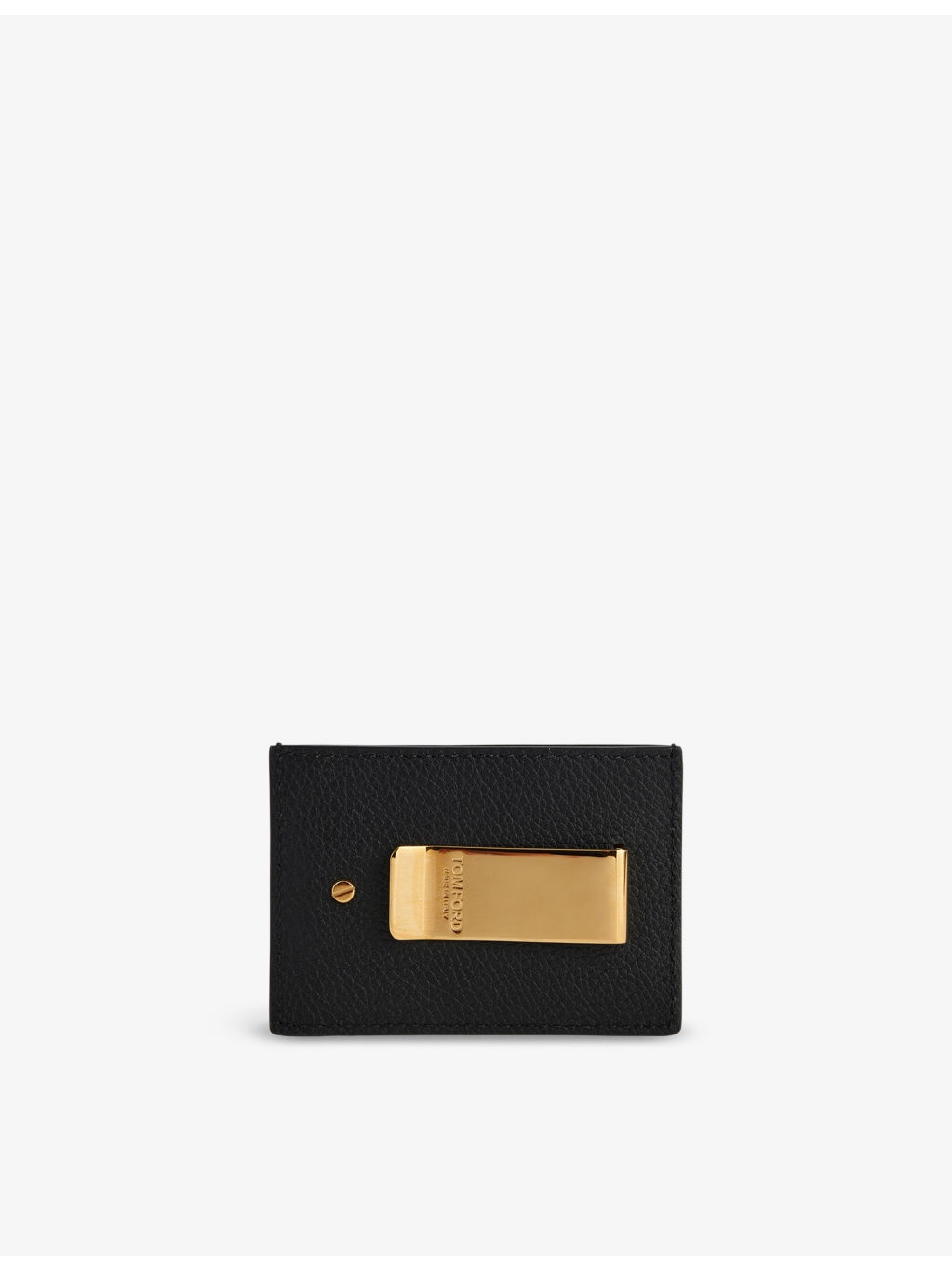 Money-clip leather card holder - 3