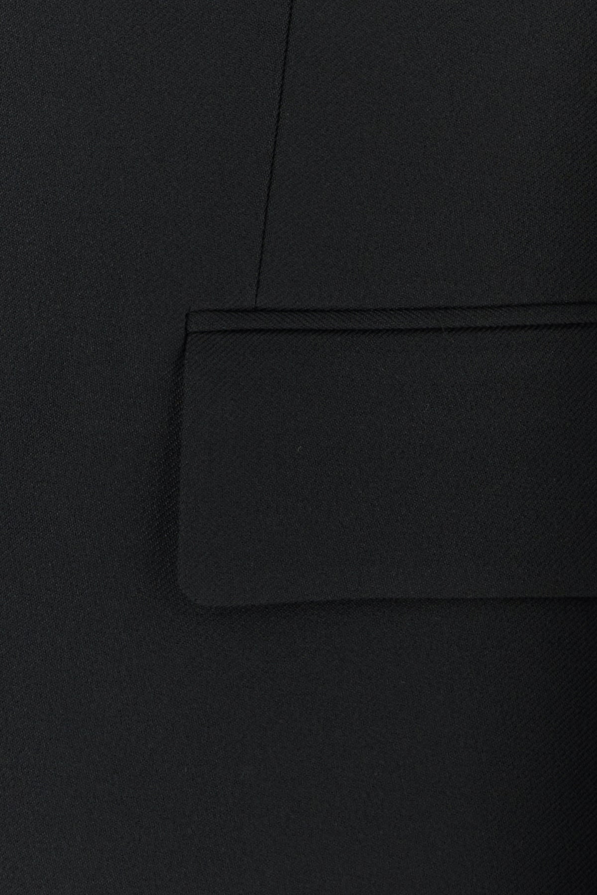 Black polyester blazer - 3