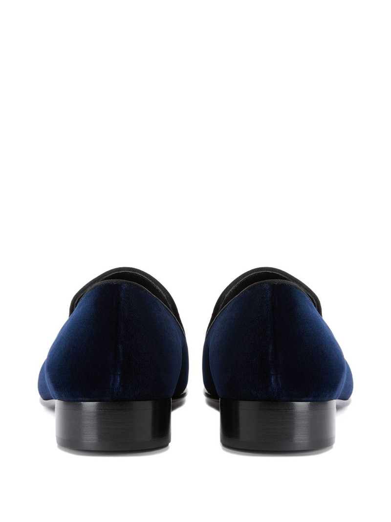 TERENCE grosgrain-embroidered loafers 3