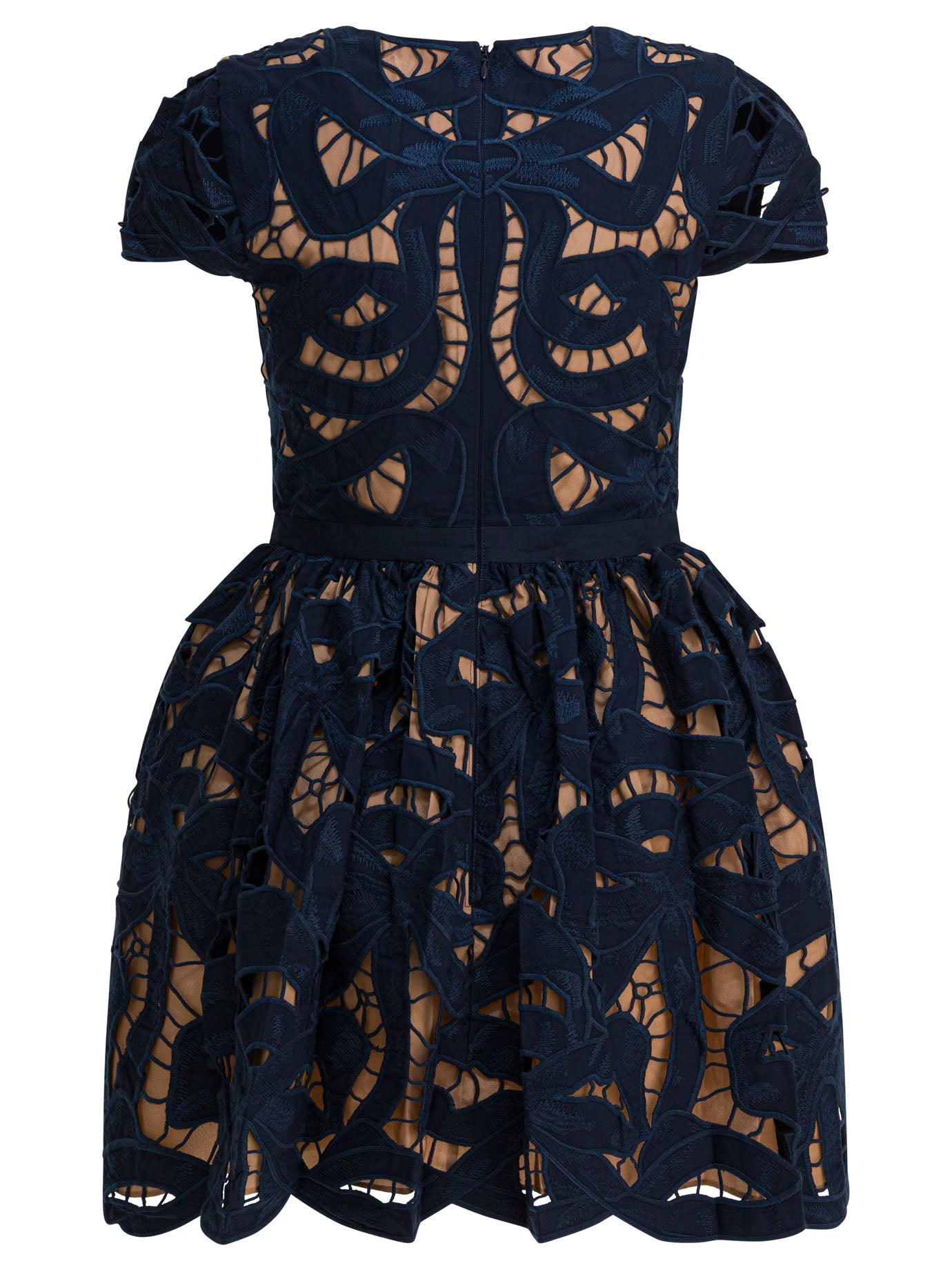 Self-portrait Short Dress With Bow - 2