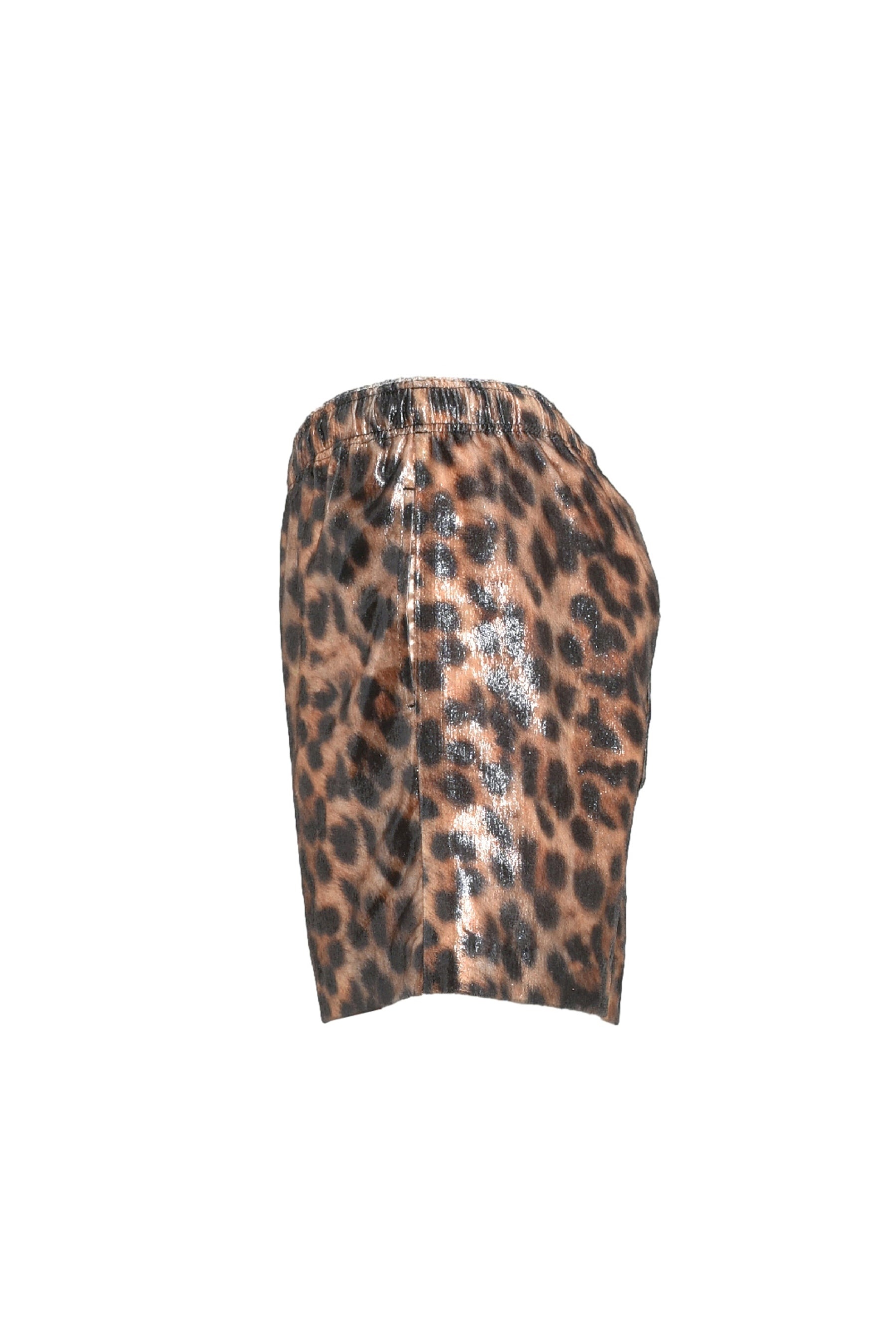 SUMMER FUR SHORT PANTS / LEOPARD - 5