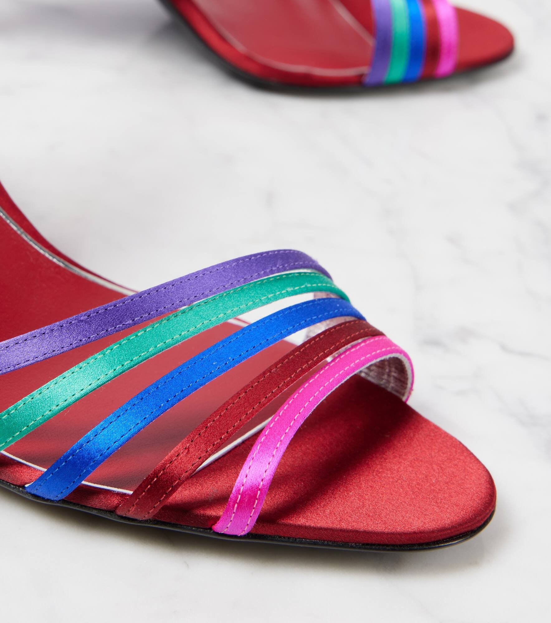 Ladycrush embellished leather sandals - 5