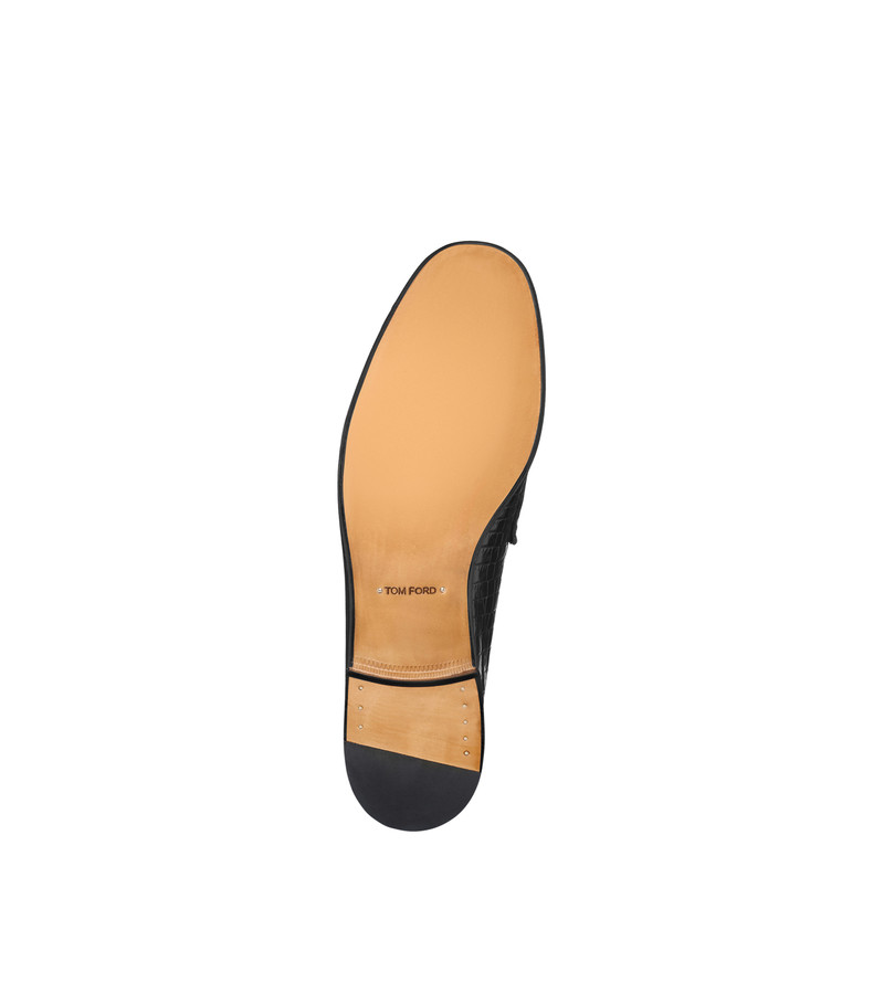 PRINTED CROC YORK CHAIN LOAFER 4