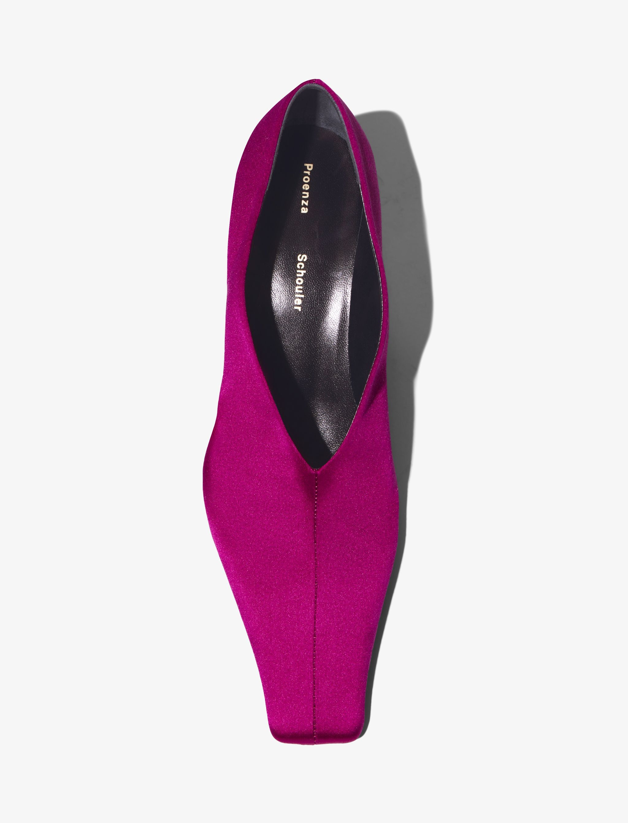 Satin Trap Pumps - 4