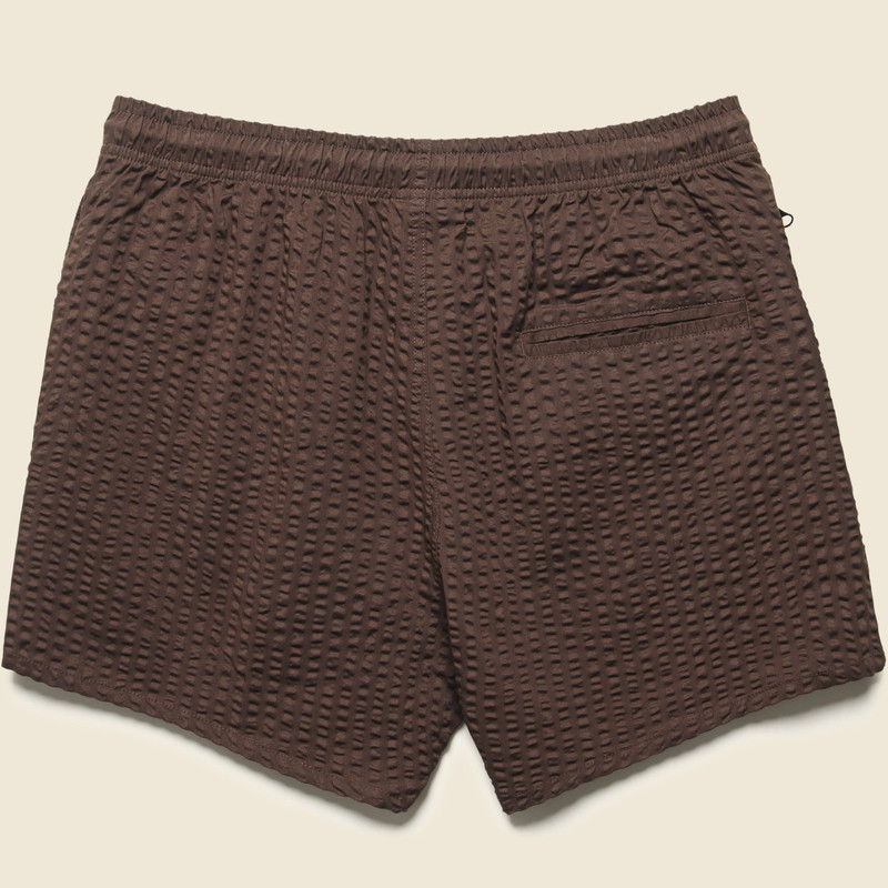 OAS 4" Swim Trunks - Espresso Calo outlook