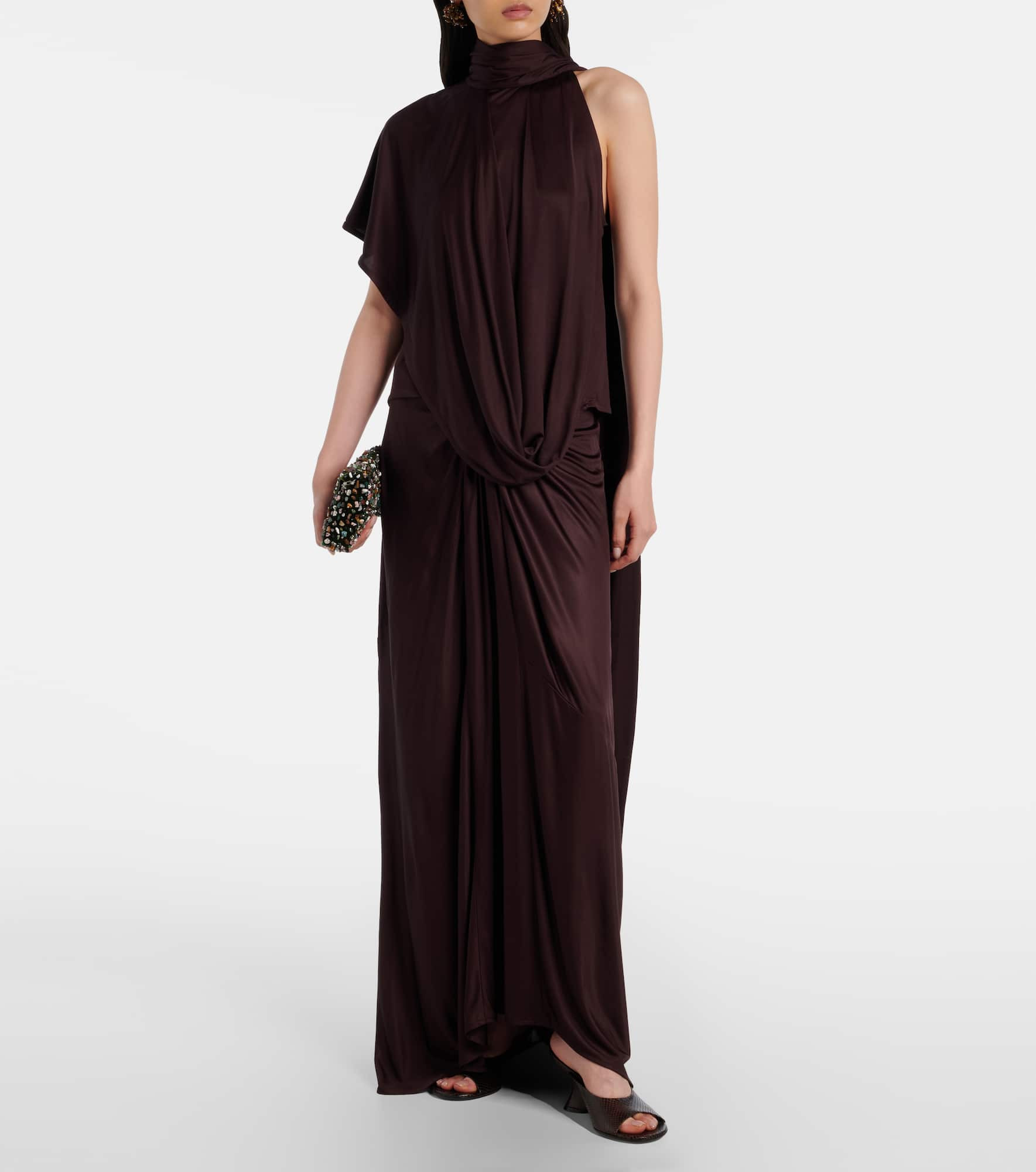 Draped maxi skirt - 2