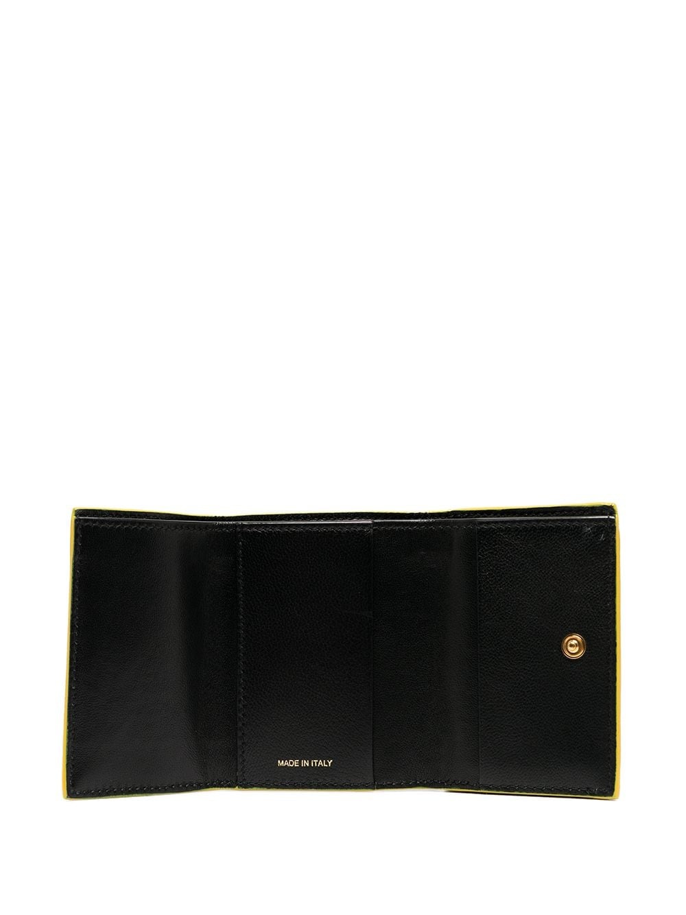 tri-fold colourblock wallet - 3