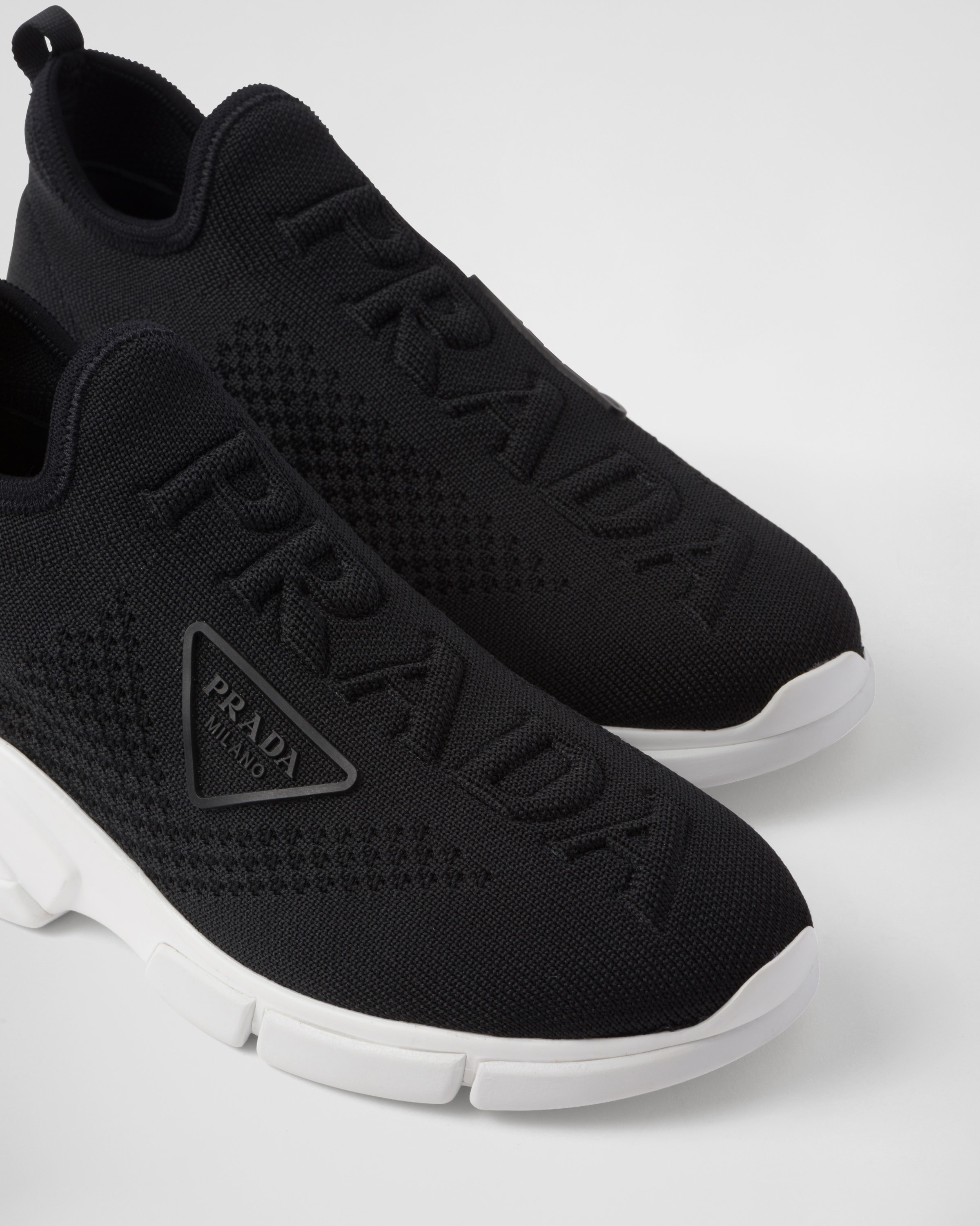 Prada Knit sock sneakers | prada | REVERSIBLE
