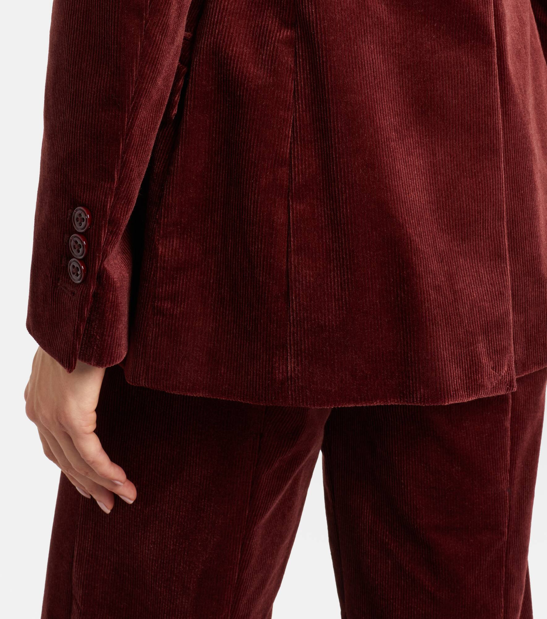 Twisted Structure corduroy blazer - 5