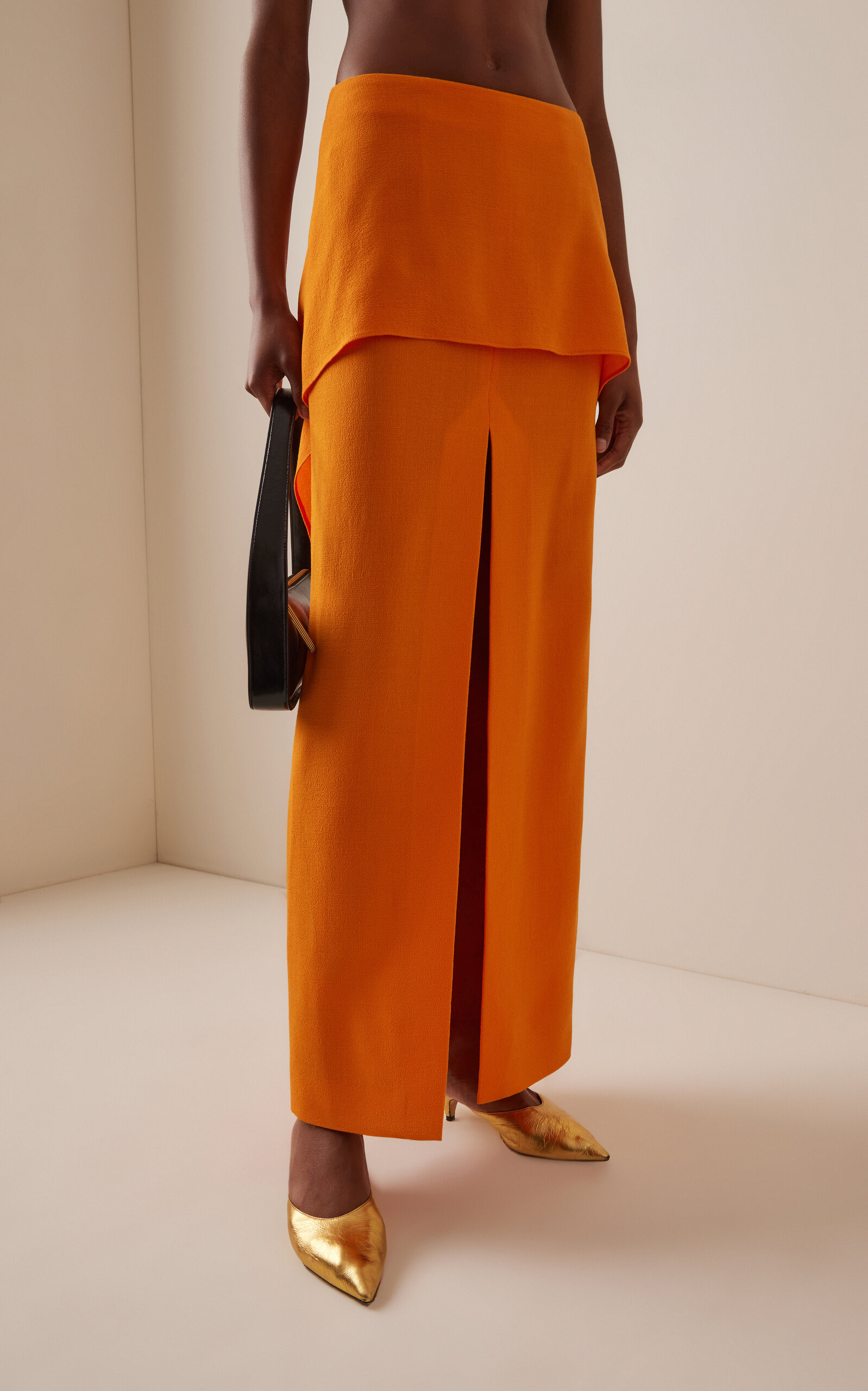 Jia Wool Skirt orange - 3