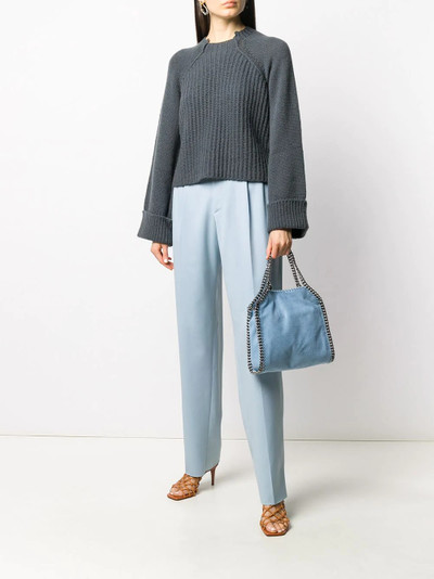 Stella McCartney cut-out ribbed sweater outlook