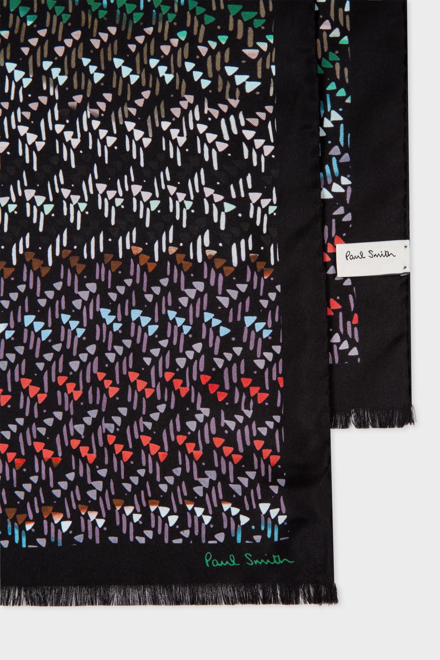 Geometric Print Scarf - 2