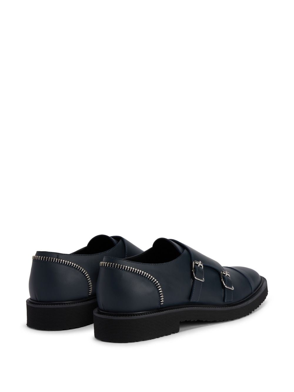 Johnny buckled leather loafers - 4