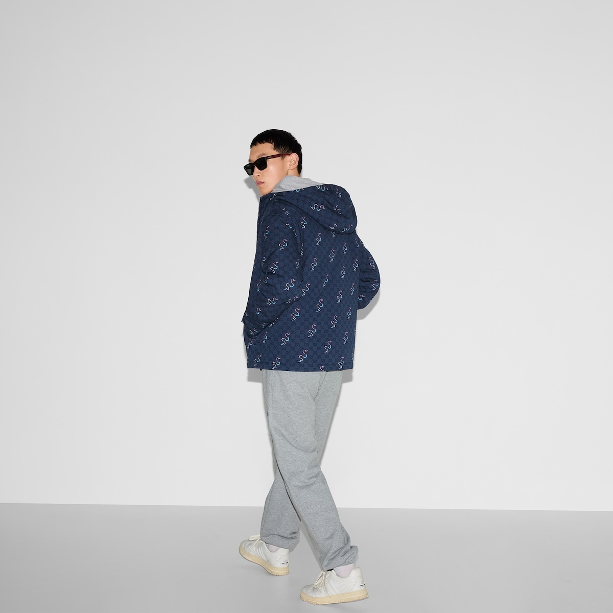 Printed cotton ripstop zip jacket - 6