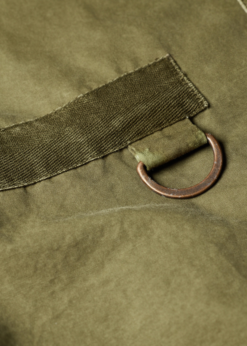 Khaki Cotton Utility Jacket 8