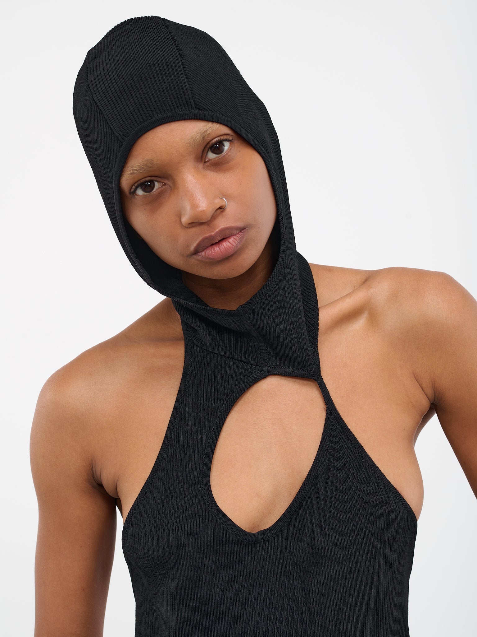 Hooded Knit Top - 4