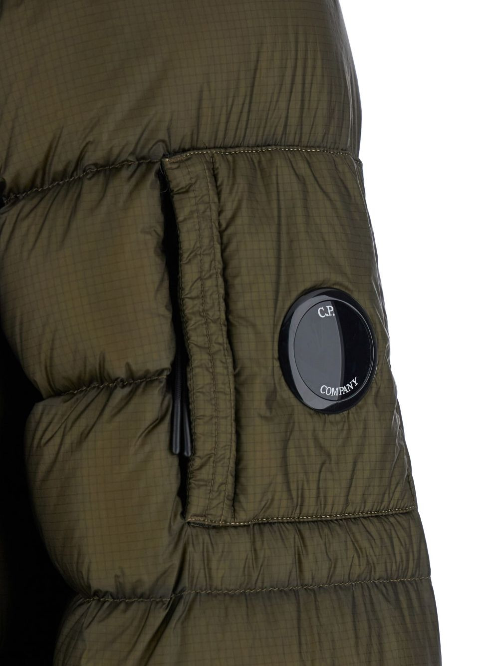 lent-detail down jacket - 3