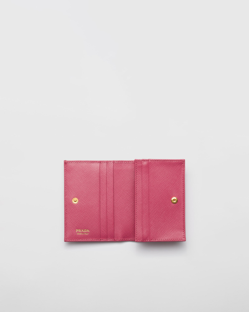 Prada Small Saffiano Leather Wallet outlook
