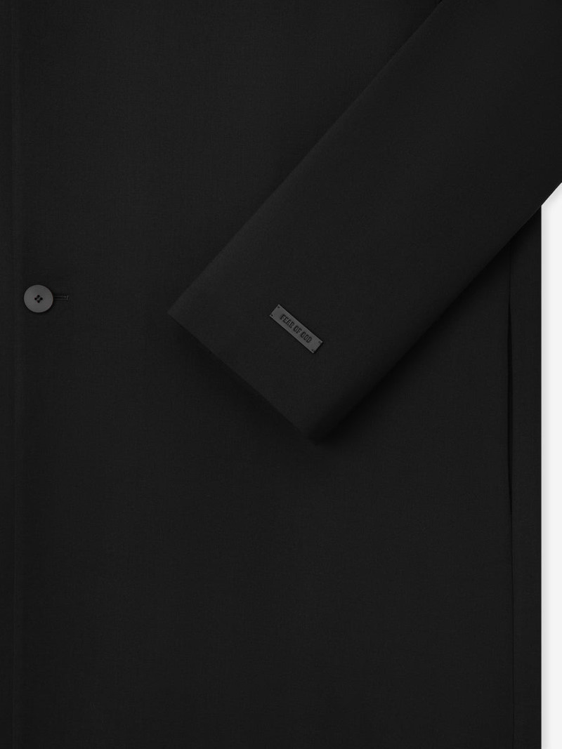 Fear of God Double Weave Wool Double Breasted Lapelless Coat outlook