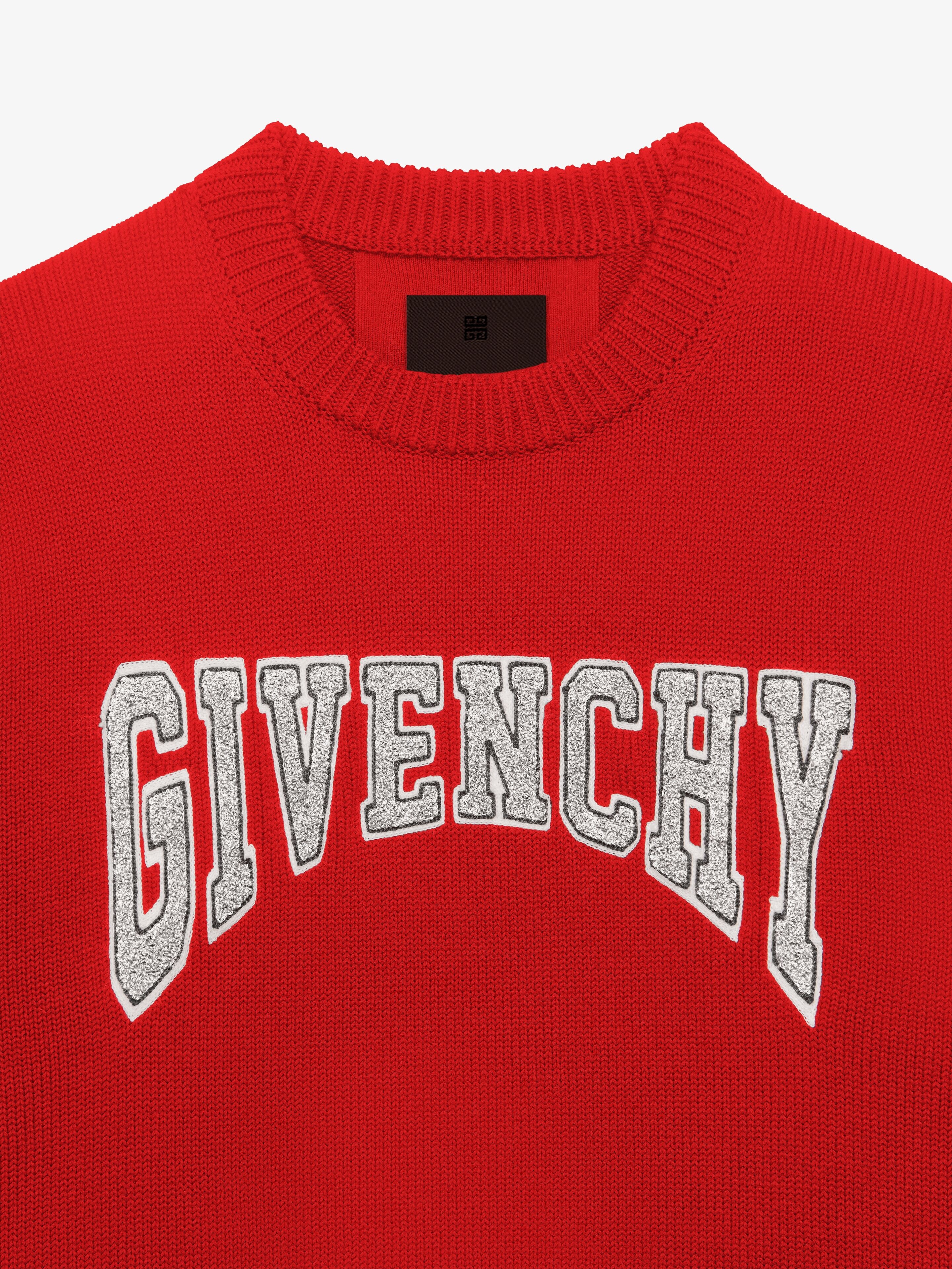 SWEATER IN WOOL AND CASHMERE WITH PATCHES - 5