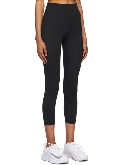 Nike Black One Luxe Sport Leggings outlook