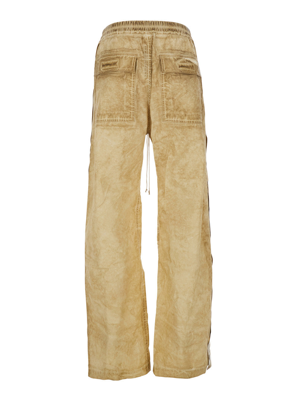 Drkshdw Men 'Pusher' Beige Pants With Elastic Drawstring Waist In Cotton Man - 2