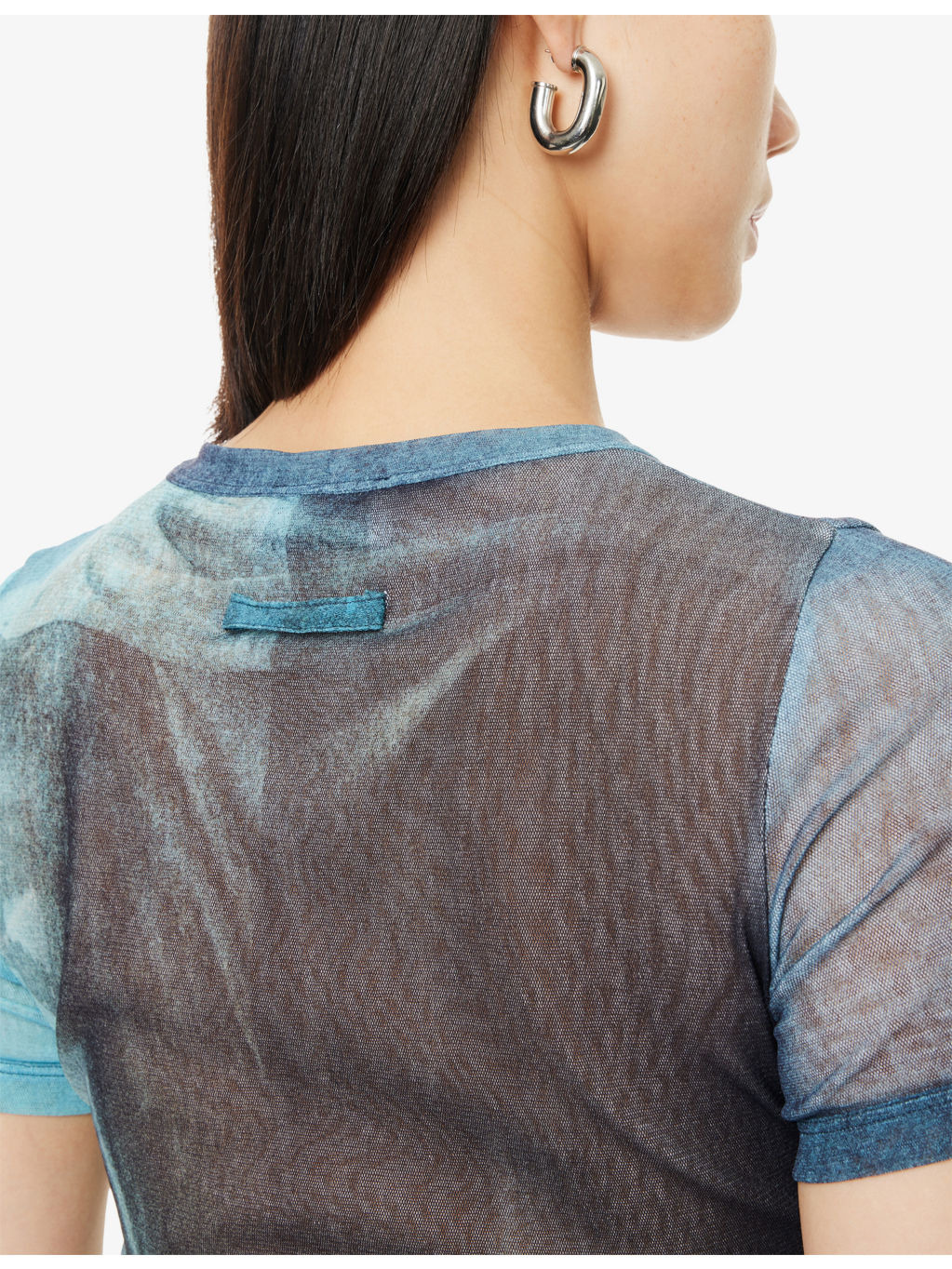 Water Slim-Fit Mesh Top - 5