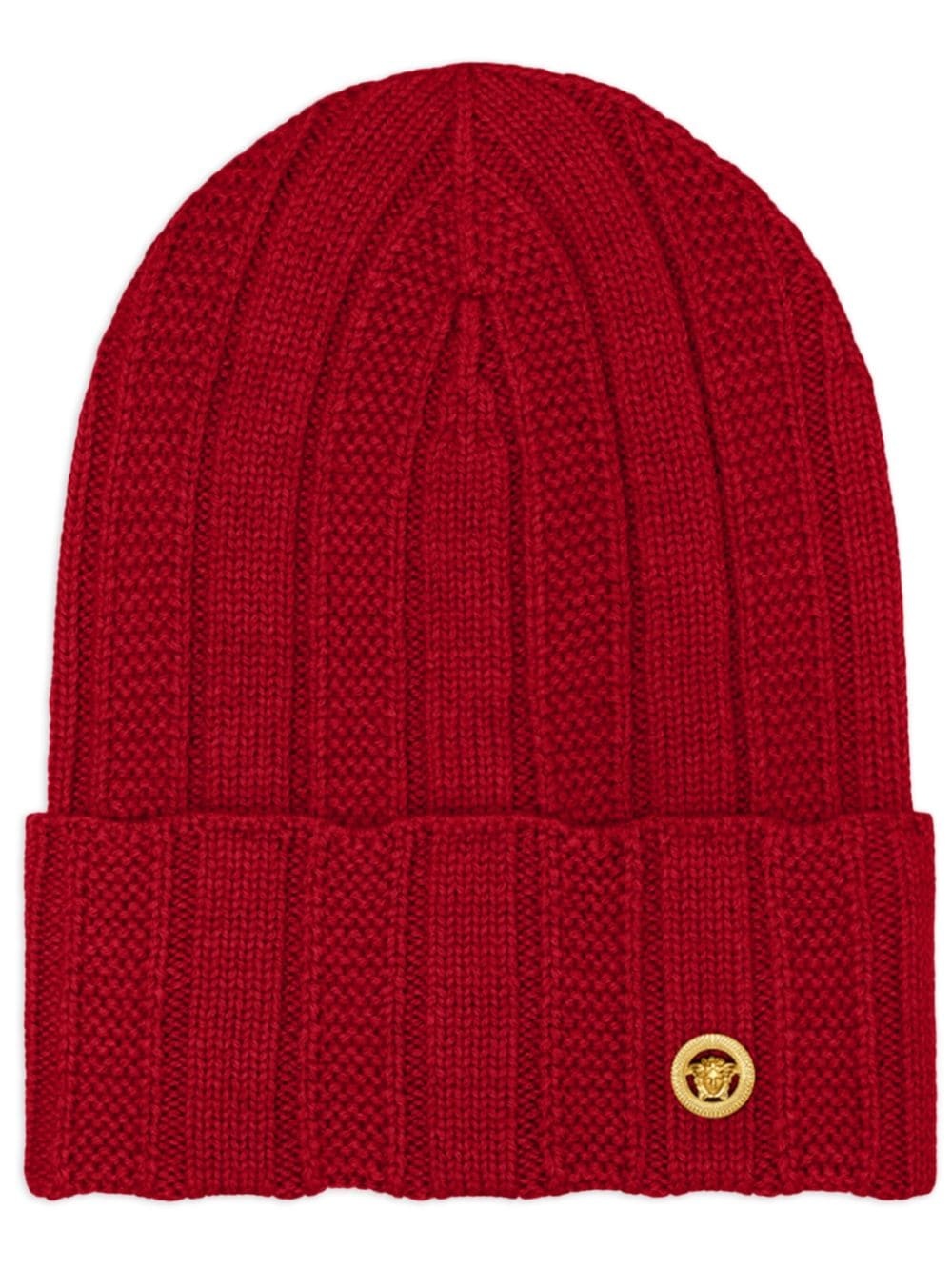 Medusa ribbed-knit beanie - 1