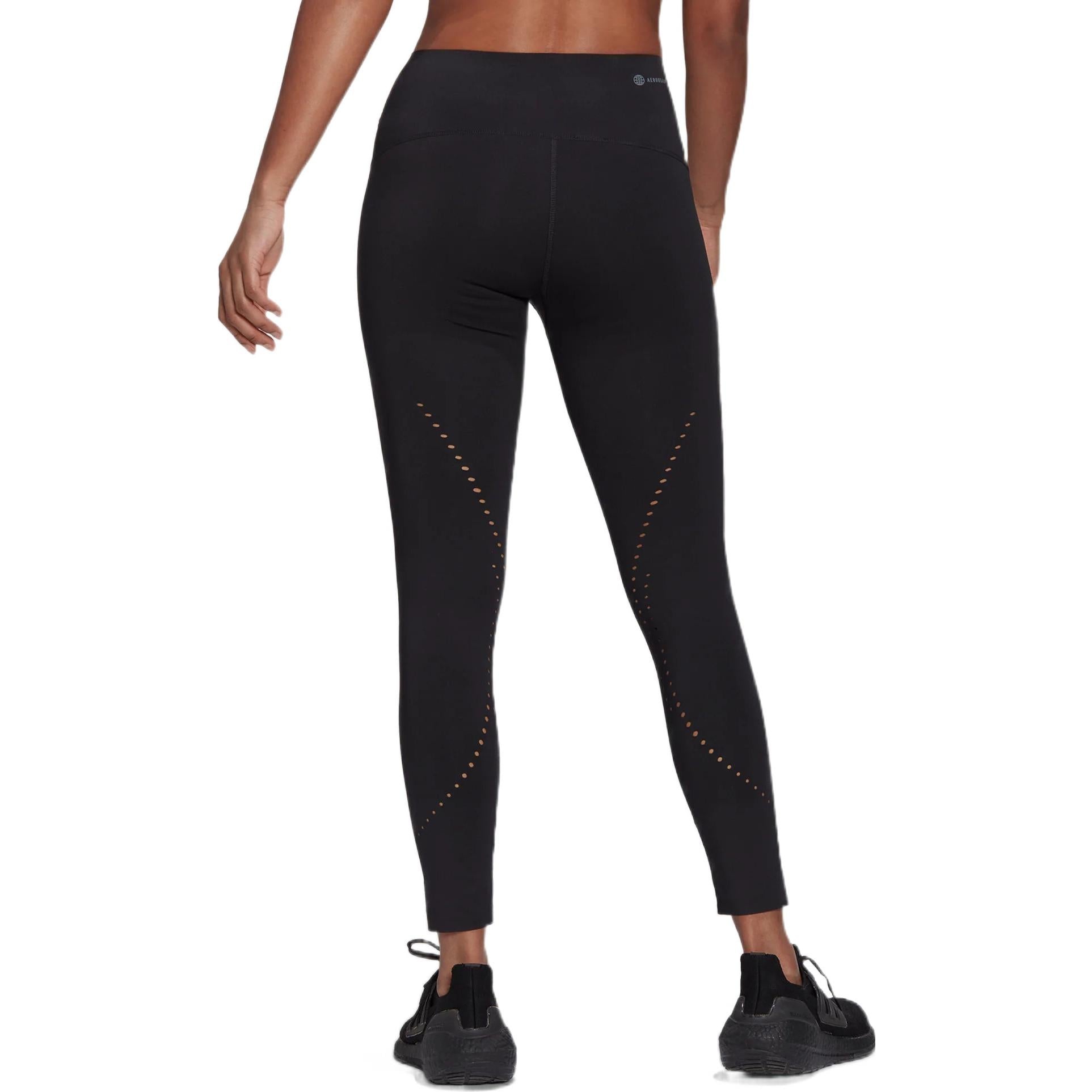 (WMNS) adidas Tailored HIIT Luxe 45 seconds Training 7/8 Leggings 'Black' HC8932 - 3