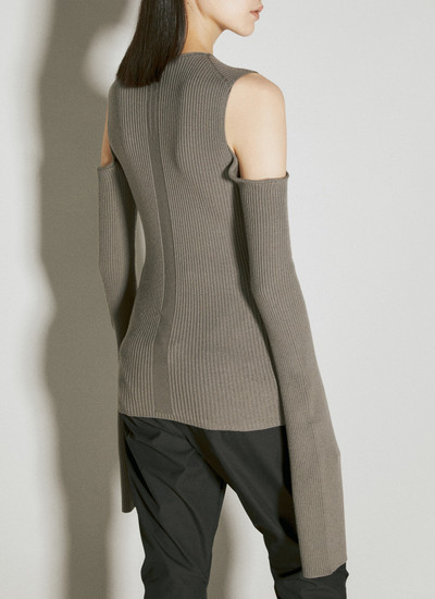 Rick Owens Cape Sleeve Knit Sweater outlook