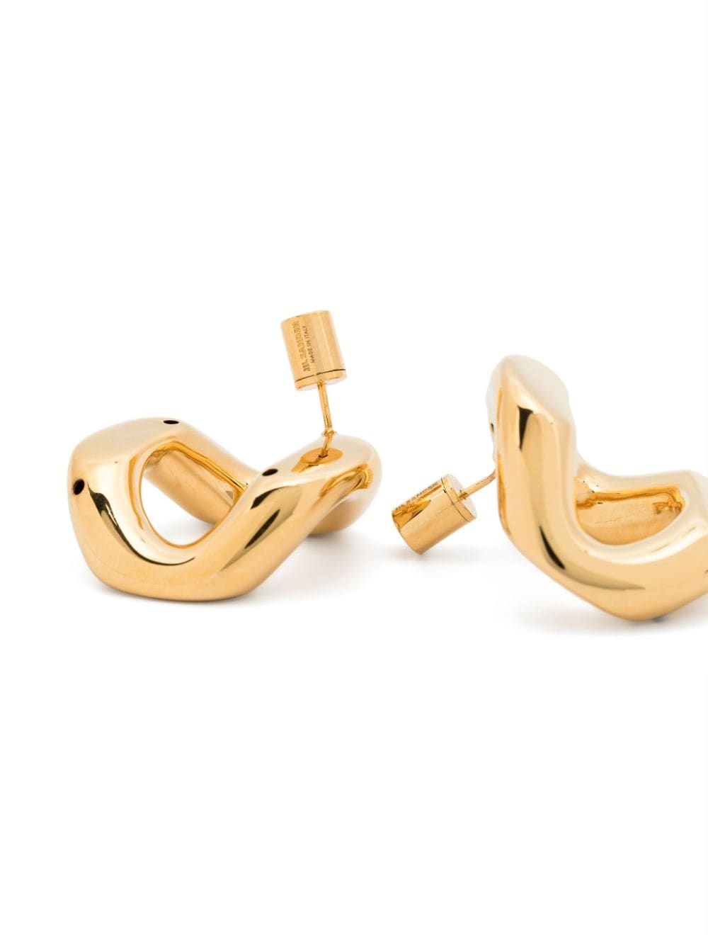sculpted drop earring - 3