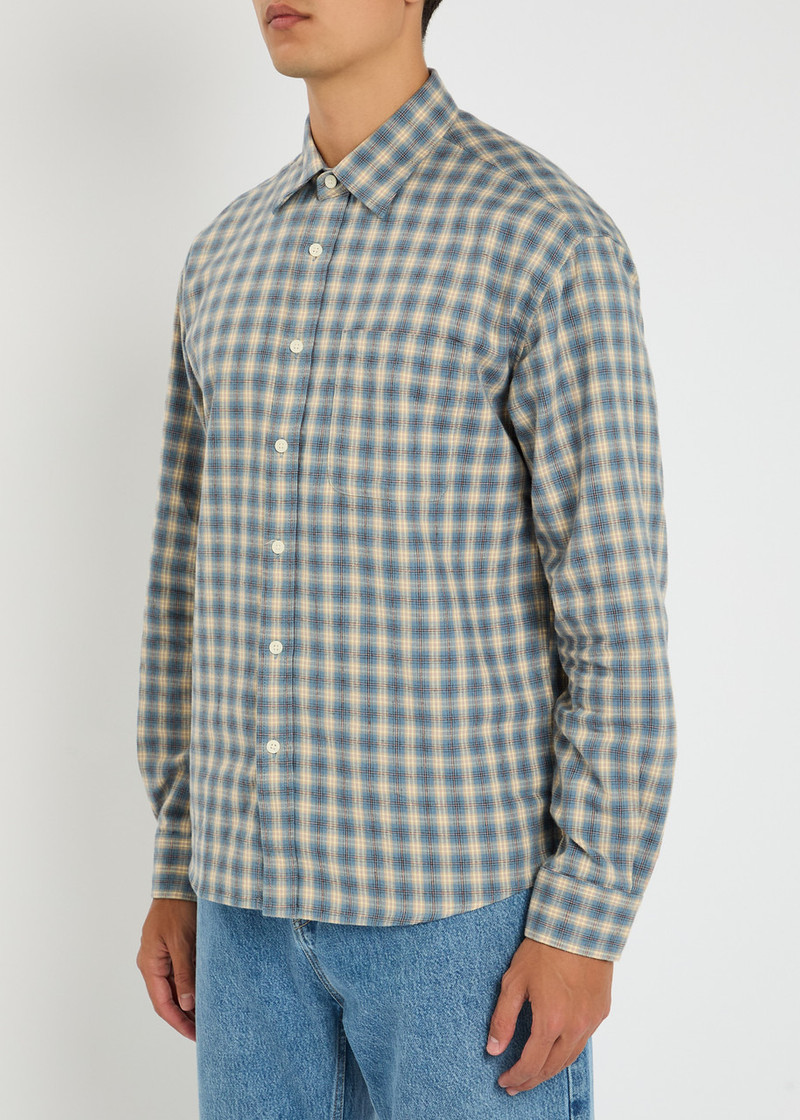 NN07 NN07 Deon Checked Cotton Shirt outlook