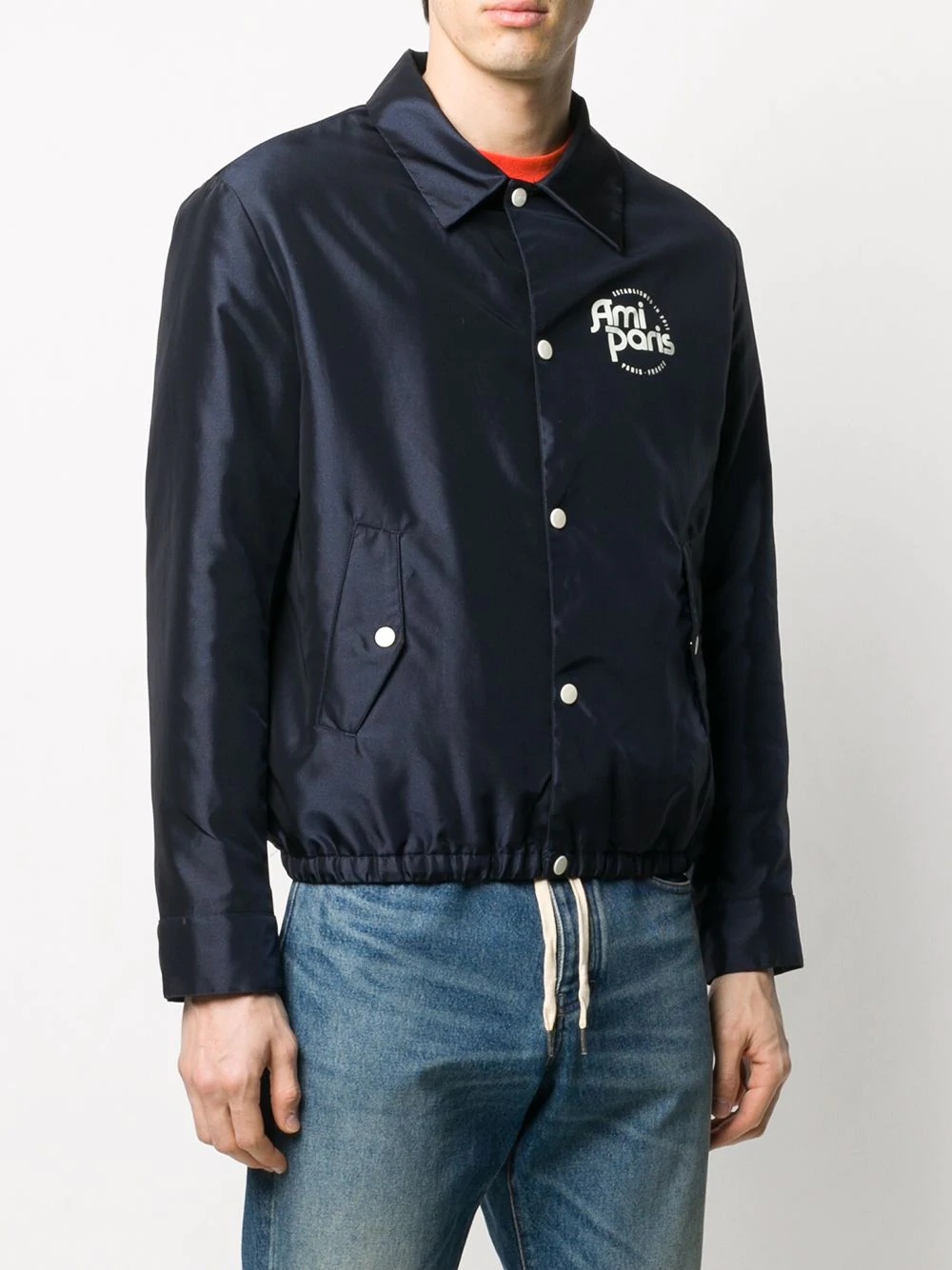 Sherpa-lined coach jacket - 3