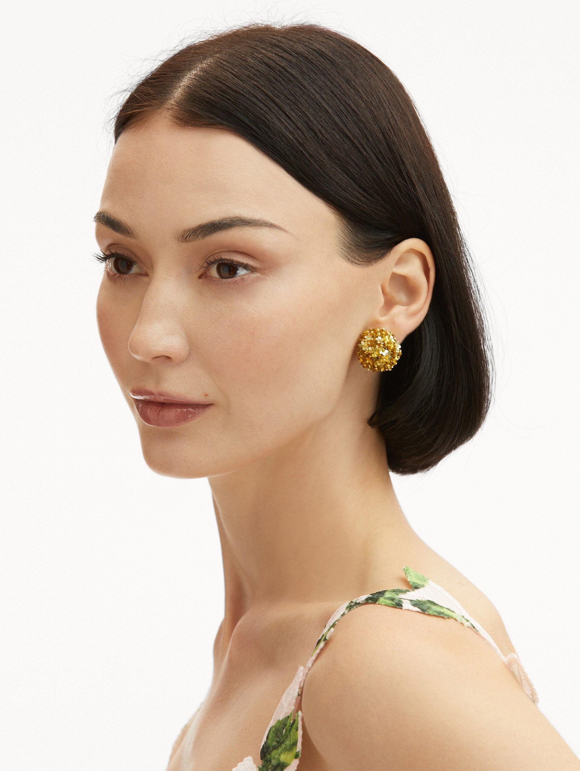 FLOWER POMPOM EARRINGS - 2