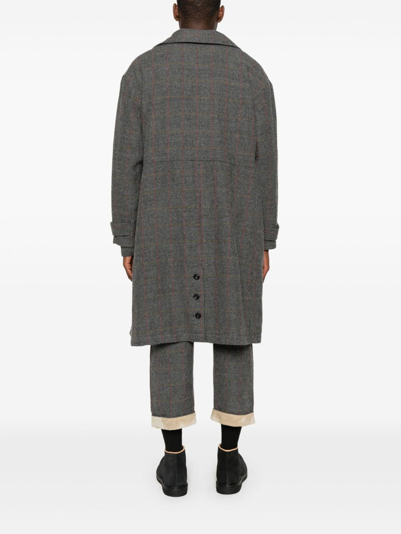 check button-up coat 4