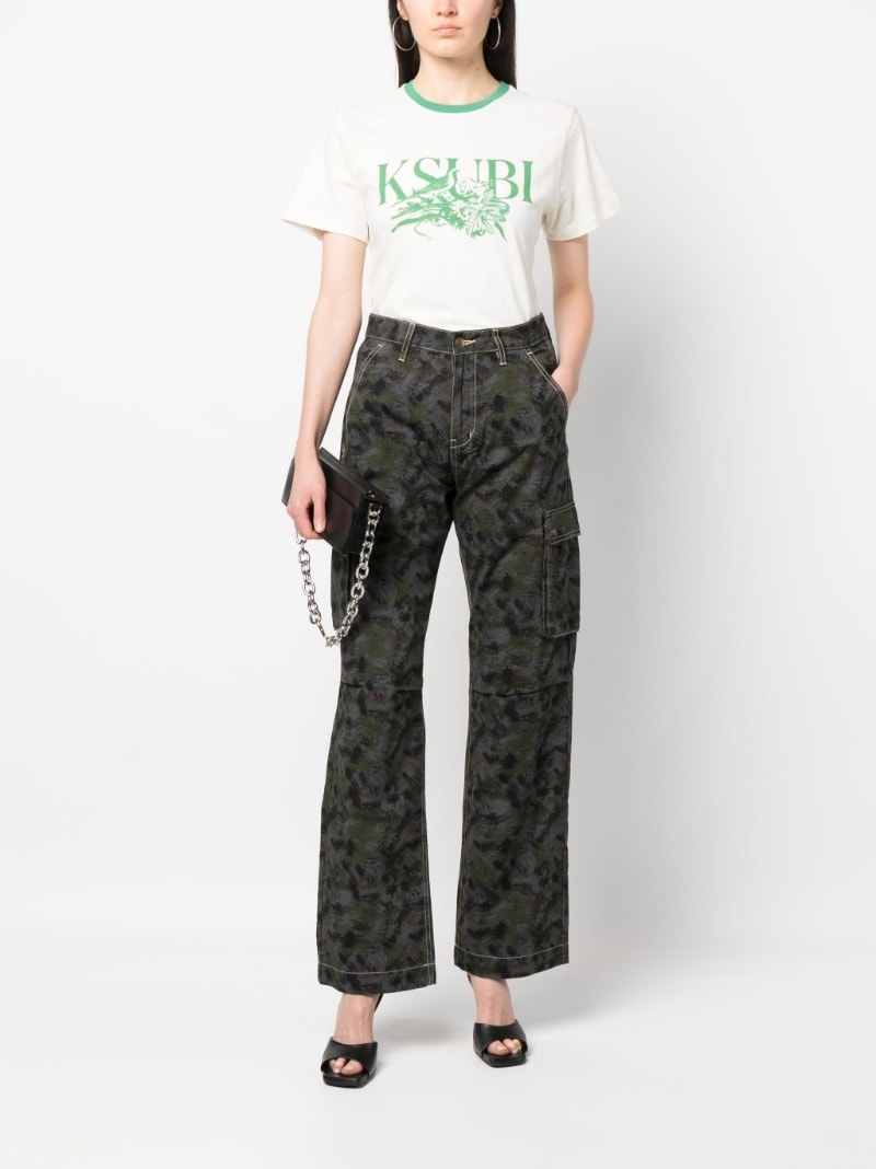 Ksubi Drill Cotton Cargo Trousers - Farfetch