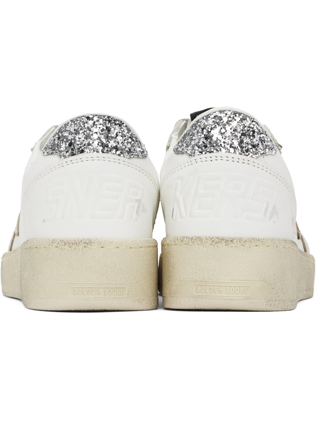 White Ball Star Sneakers - 2