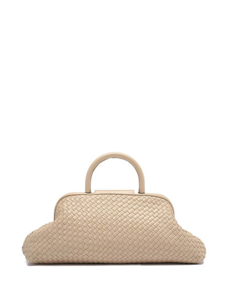 OFFICINE CREATIVE woven leather shoulder bag outlook