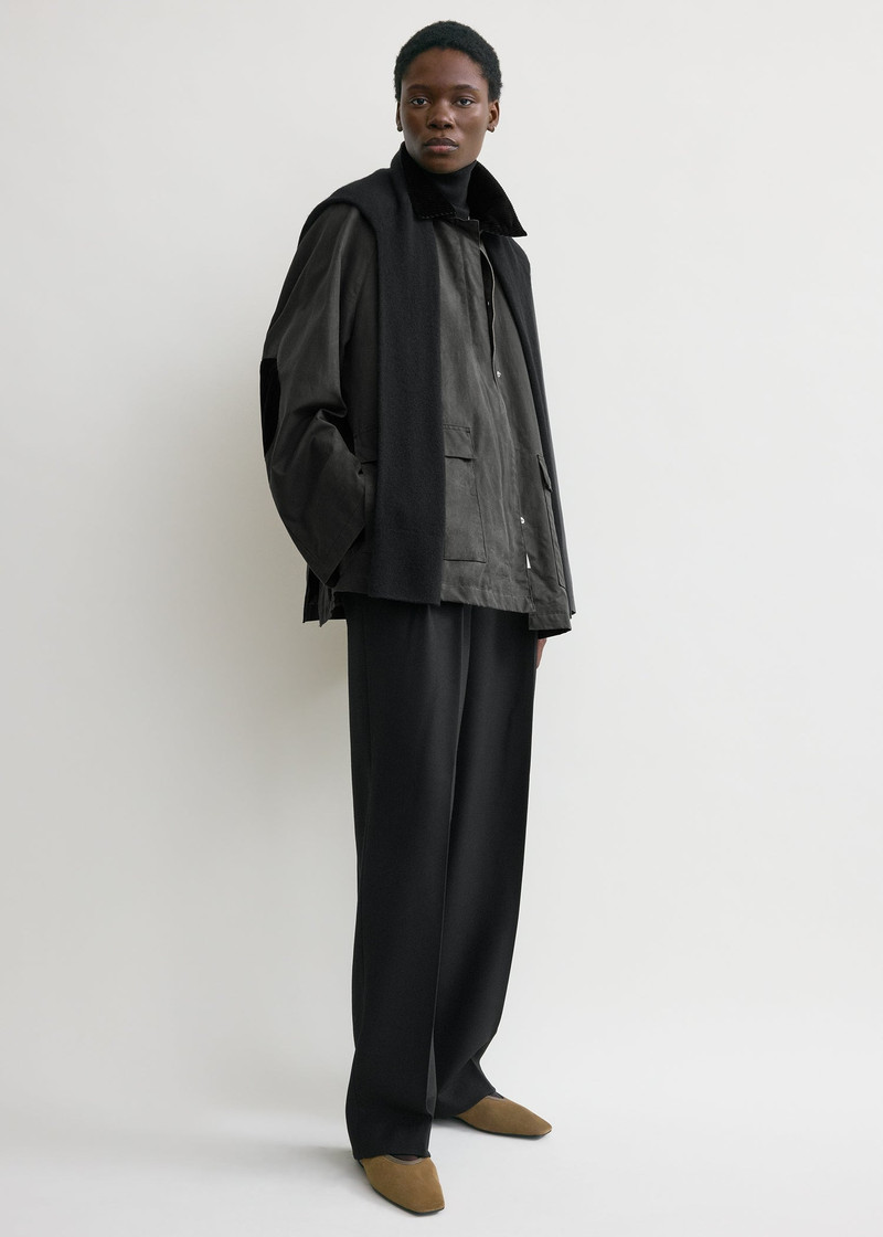 TOTEME Country jacket washed black outlook