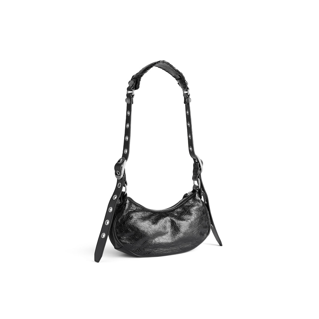 Women's Le Cagole Xs Shoulder Bag in Black - 3