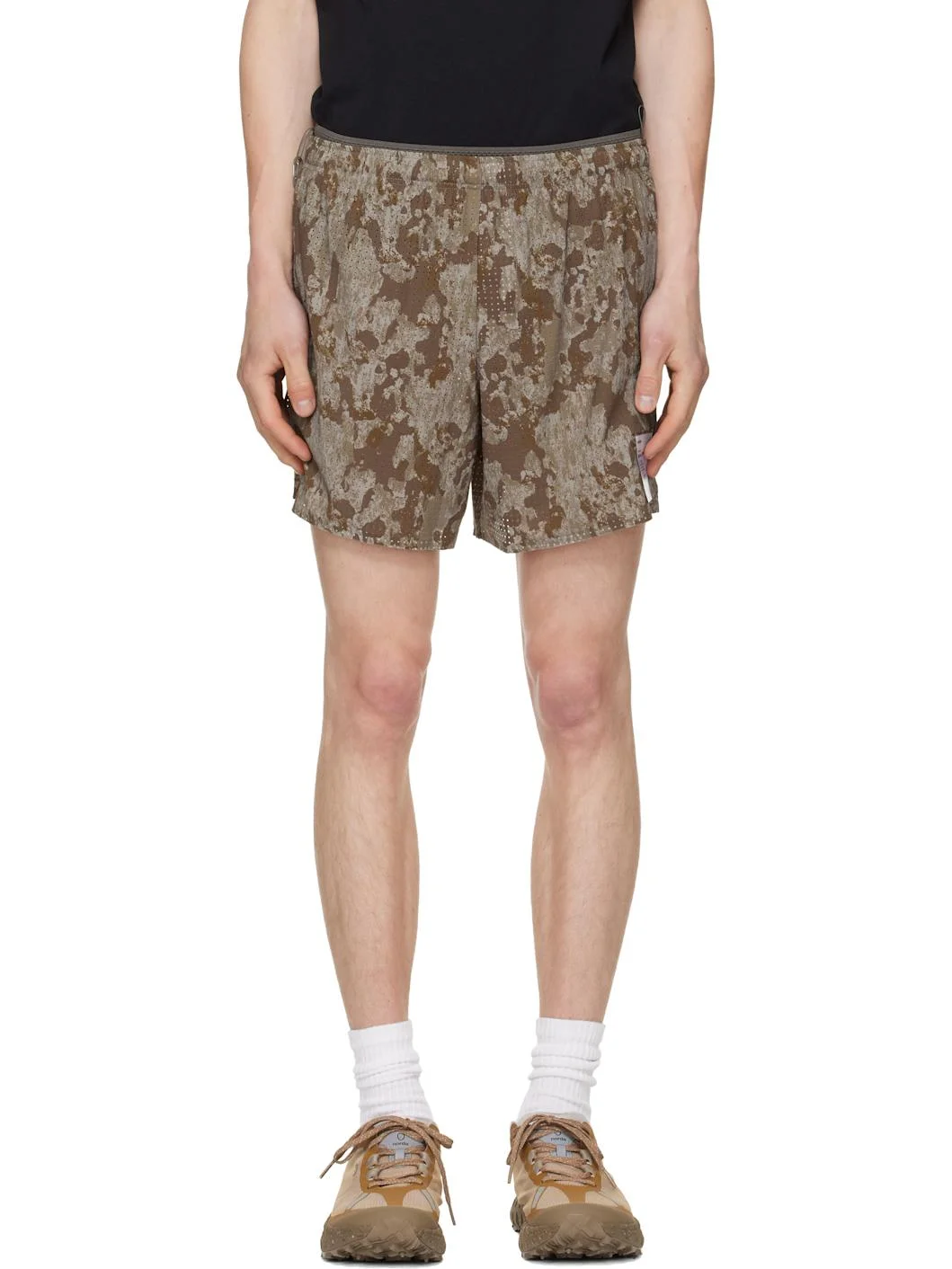 Khaki Space‑O 5" Shorts - 1